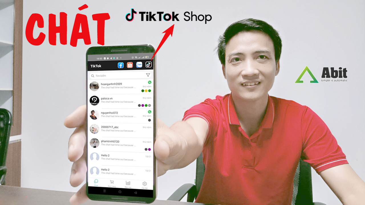 Chat TikTok Shop - Quản lý inbox TikTok Shop nhiều shop trên một giao diện