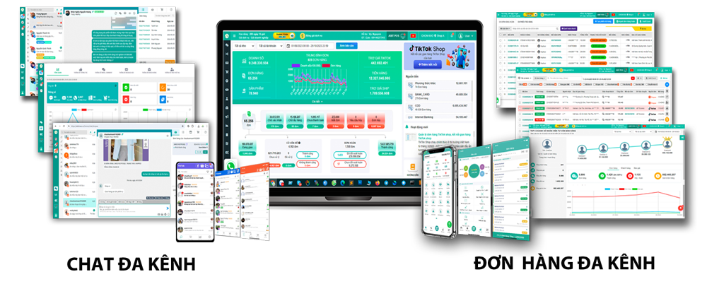 Phần mềm quản lý bán hàng đa kênh - chat đa kênh - đa sàn TMĐT