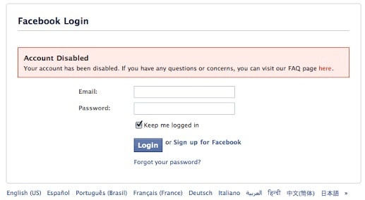 Cách khôi phục lại tài khoản Facebook bị khóa - Blocked